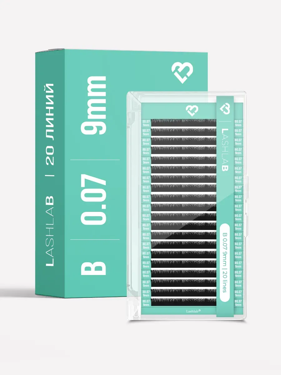 Коллекция черных ресниц LashLab