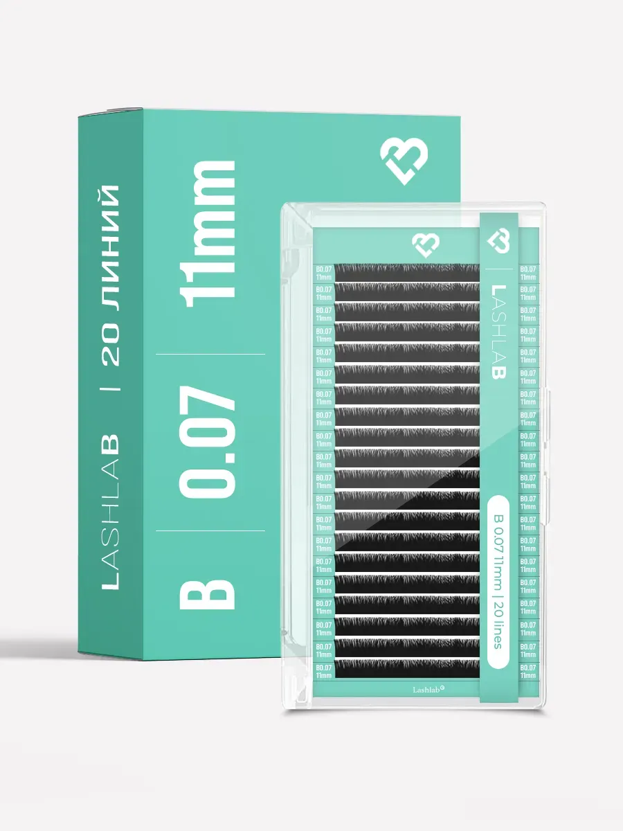 Коллекция черных ресниц LashLab