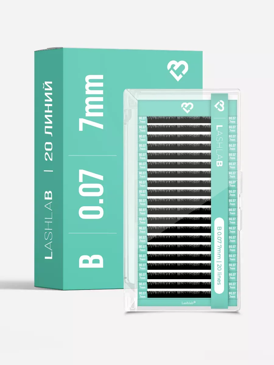 Ресницы LashLab D 0.10 11 мм