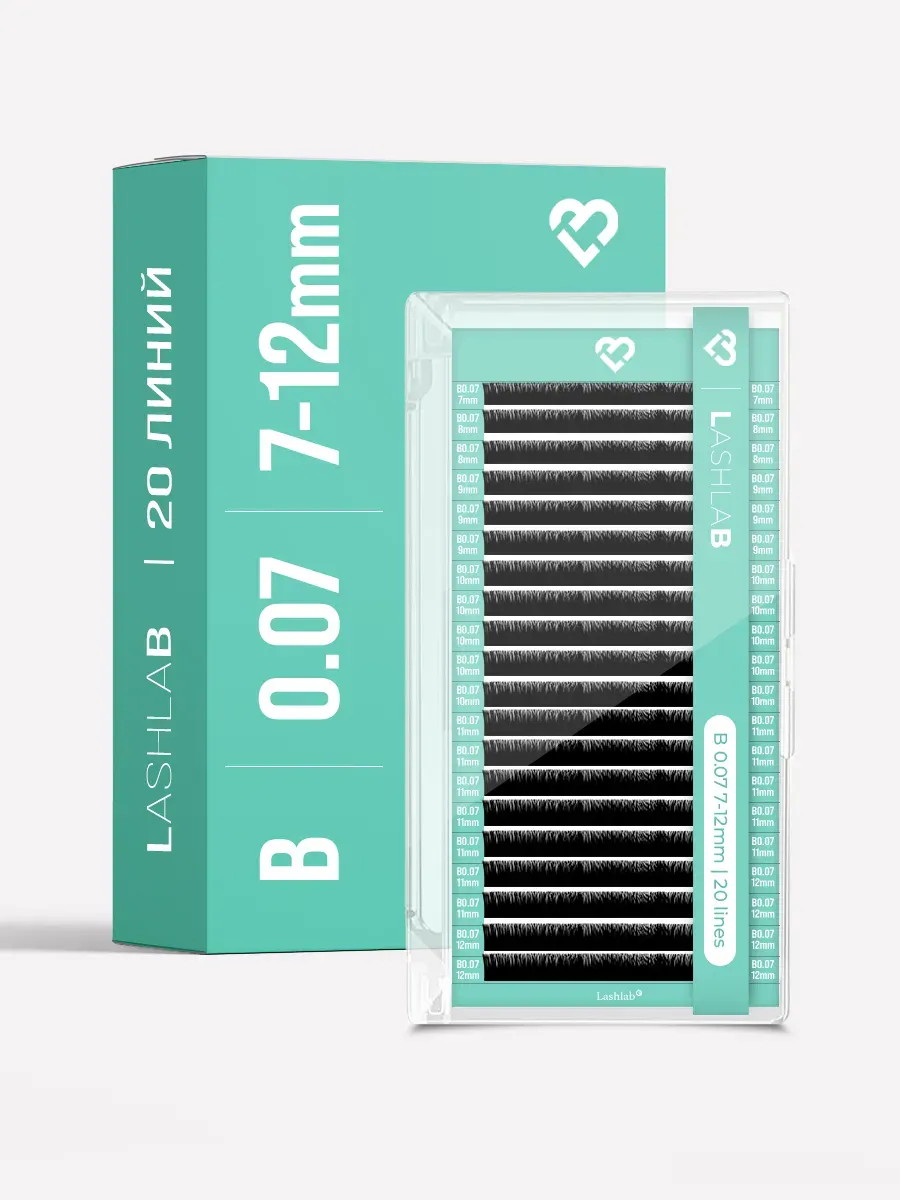 Коллекция черных ресниц LashLab